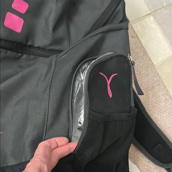 Nike Black Backpack with Pink Accents - Picture 5 of 7